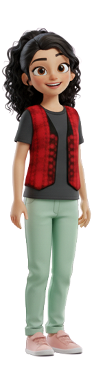 Image of a girl named alex standing