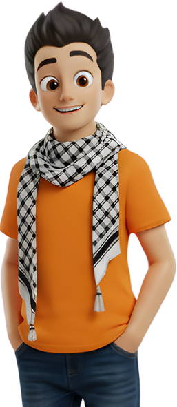 A boy standing named steve